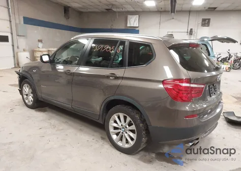 2014 BMW X3 xDrive28I z USA, uszkodzony, nr VIN 5UXWX9C58E0D25912